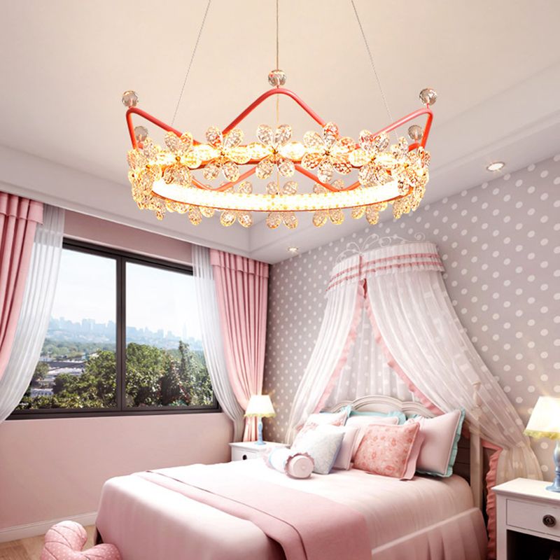 Ultra-moderne Kronleuchter-Leuchte-Kristall-Hang-Lampe mit hängenden Kabel für Schlafzimmer
