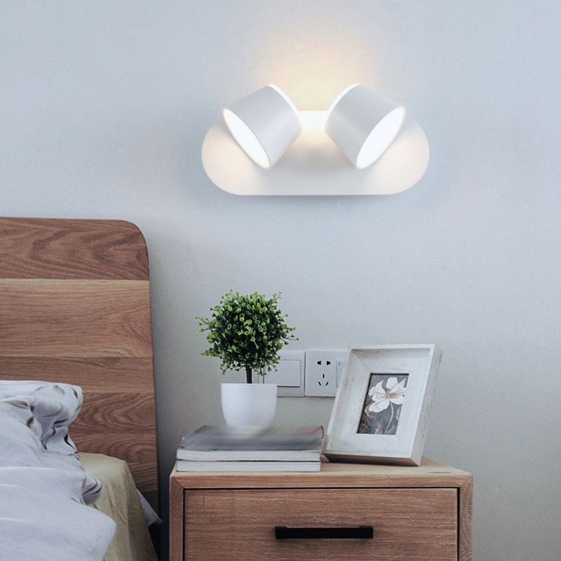 Multi Light Wall Sconce Modern Style Metal Wall Lighting for Bedside