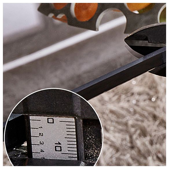 Contemporary Rectangle Glass Coffee Table with Sled Base Cocktail Table