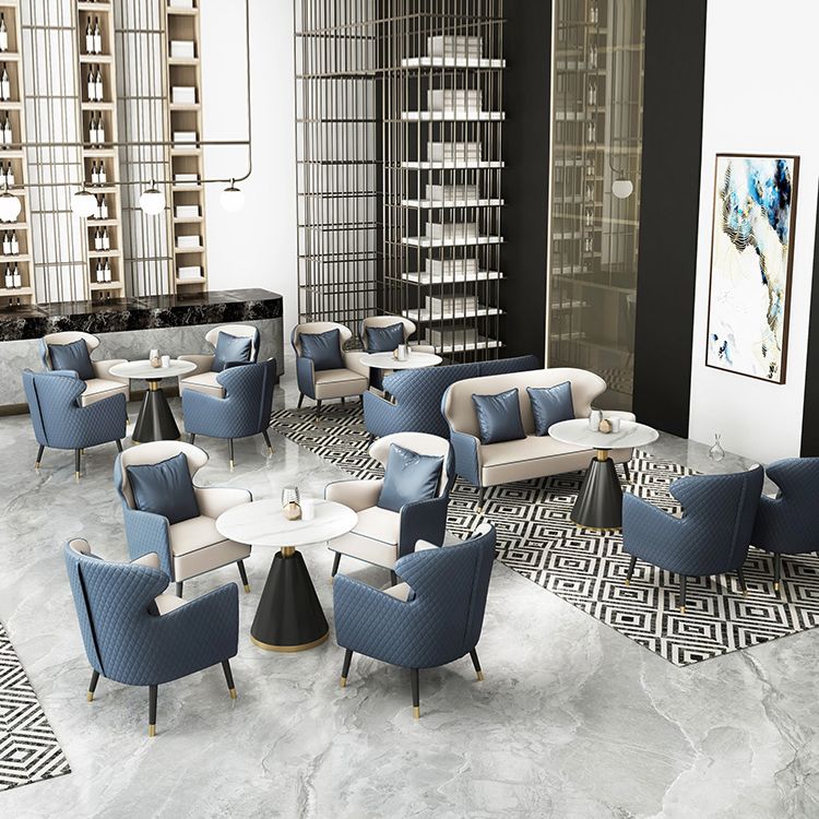 Glam Stone Furniture 1/5 Pcs Standard Height Dining Room Table and Chair