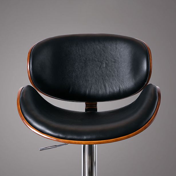 Industrial Liftable Bar-stool Metal Counter Bar Stool with Metal Legs for Kitchen