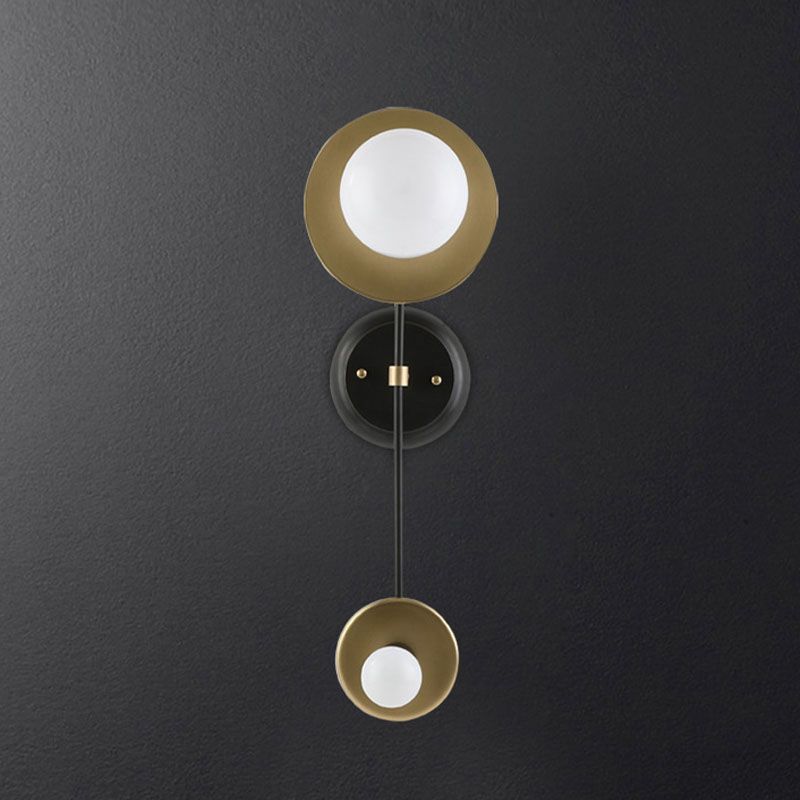 Lampade a parete a 2 luci a muro armato contemporaneo per soggiorno per soggiorno