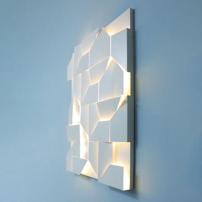 Modern Unique Shape Wall Sconce Lighting Metal Wall Sconce for Living Room