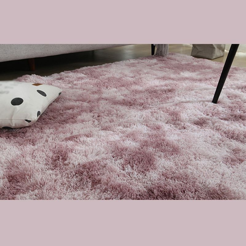 Alfombra impresa de corbata calmante contemporánea área de pelusa simple alfombra lavable amigable para la alfombra para la decoración del hogar
