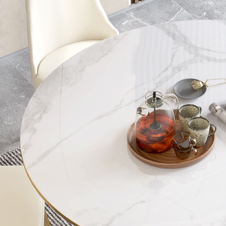 Contemporary 1/3/4/5/7 Pieces Dining Set Round Dining Room Table Set