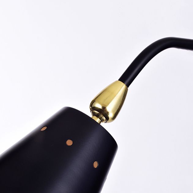 Lampade da tavolo per tazza di metallo in stile moderno 1 luce da tavola