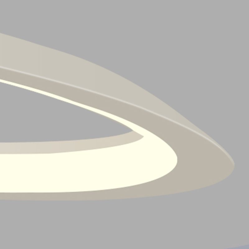 Curve senza soluzione di continuità lampadario a pendente lampadari moderni per sala da pranzo