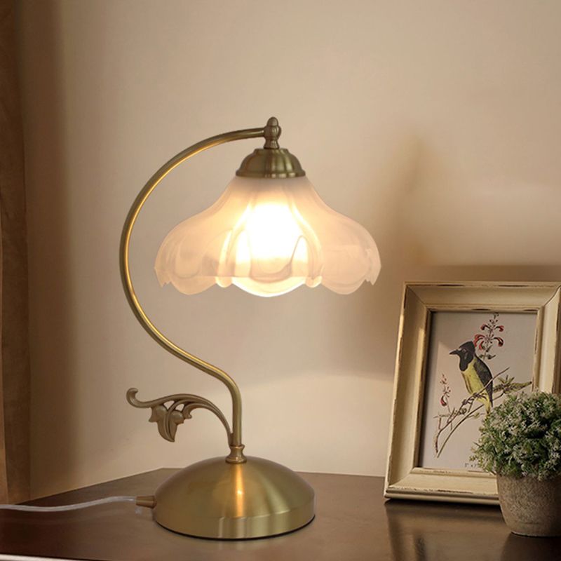 Éclairage d'éclairage de bureau domestique créatif en verre de la lampe de ménage pour le salon