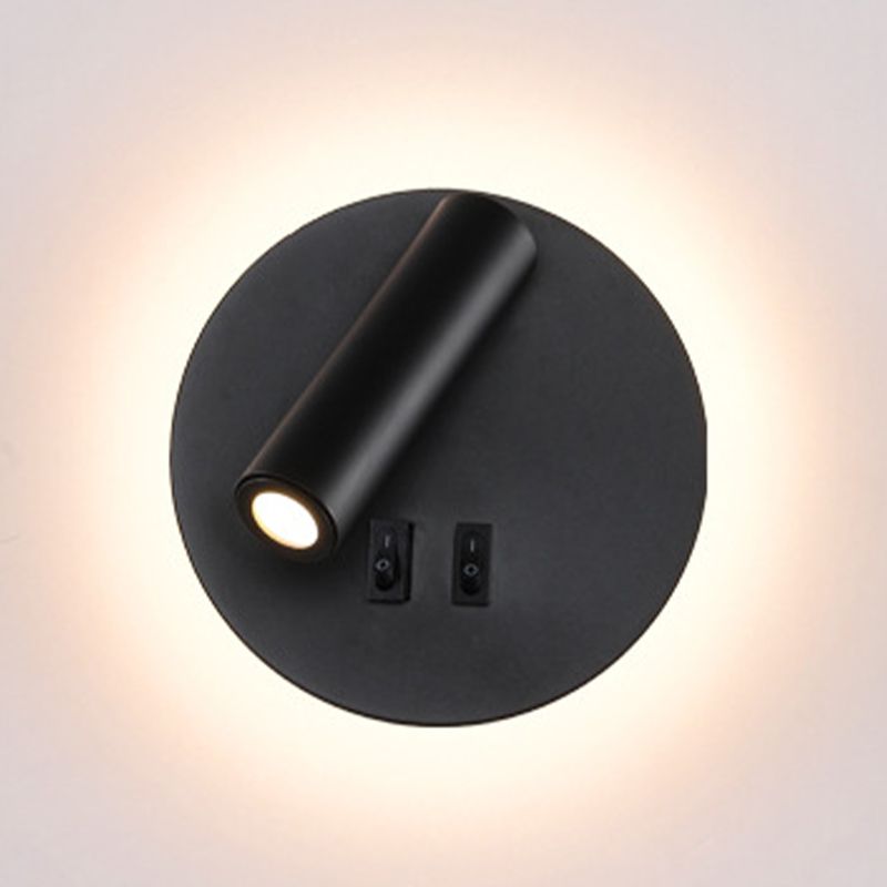 Noordse moderne stijl roteerbare wandbevestiging lamp armatuur led huis slaapkamer muur sconce