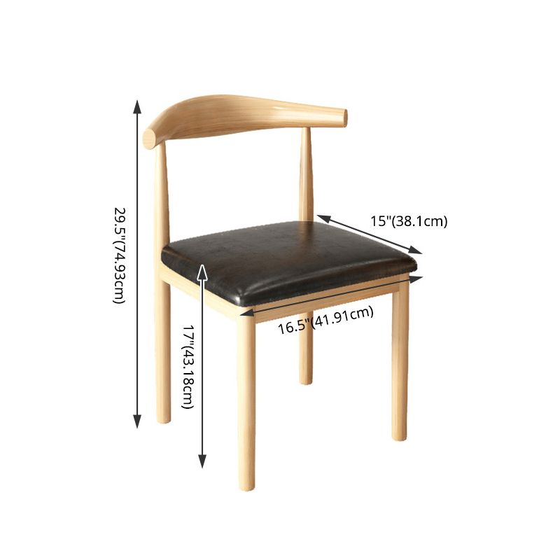 Wooden Modern Dining Room Set with Double Pedestal Base Formal Table Set for Home Use