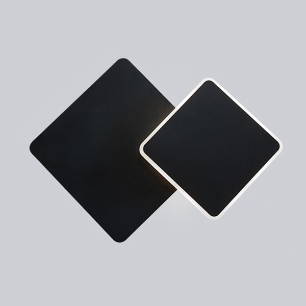 Minimalismus -Stil rotierende Wandleuchte LED -Wandlampe für Schlafzimmer Wohnzimmer