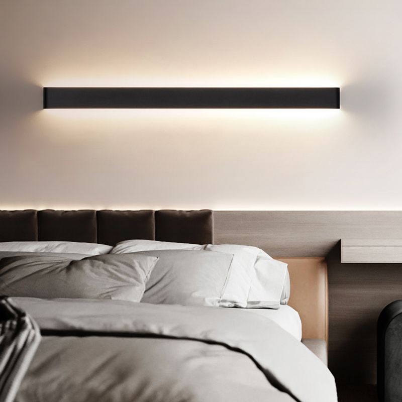 Minimalism Wall Light Fixtures Aluminium LED Indoor Vanity Lighting