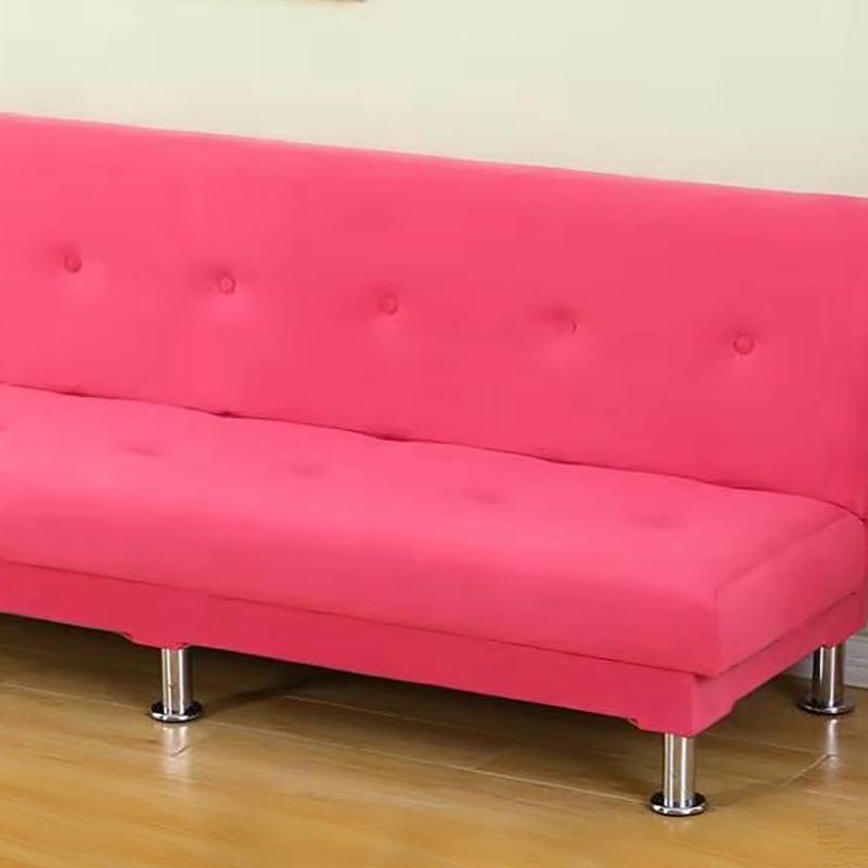 Modern Fabric/Faux Leather Sofa Armless Convertible Sofa for Living Room