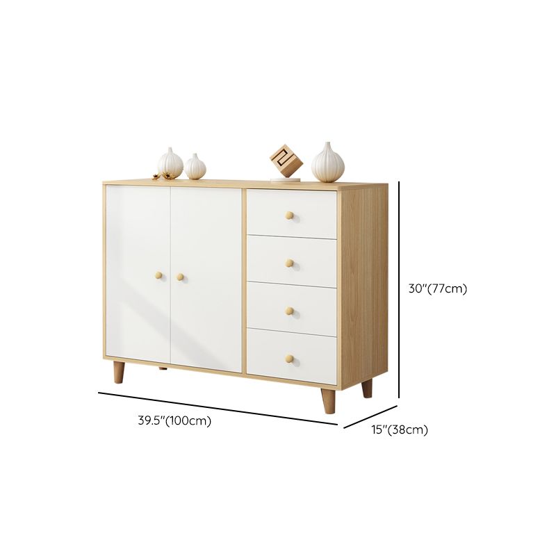 14.82-inch Width Modern Storage Chest Manufactured Wood Dresser