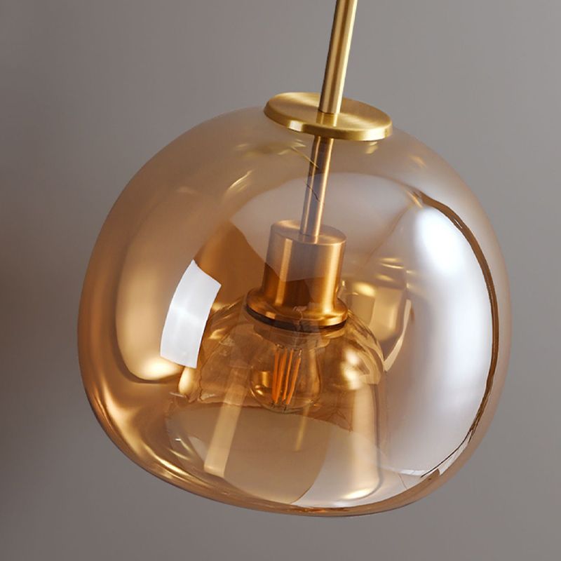 Nordic Style 1-Light Ceiling Lamp Geometry Shape Ceiling Light for Living Room