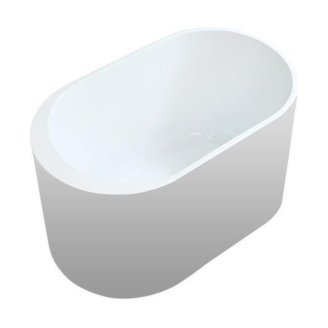 Antique Finish Oval Stand Bathtub Soaking Modern Style Bath Tub