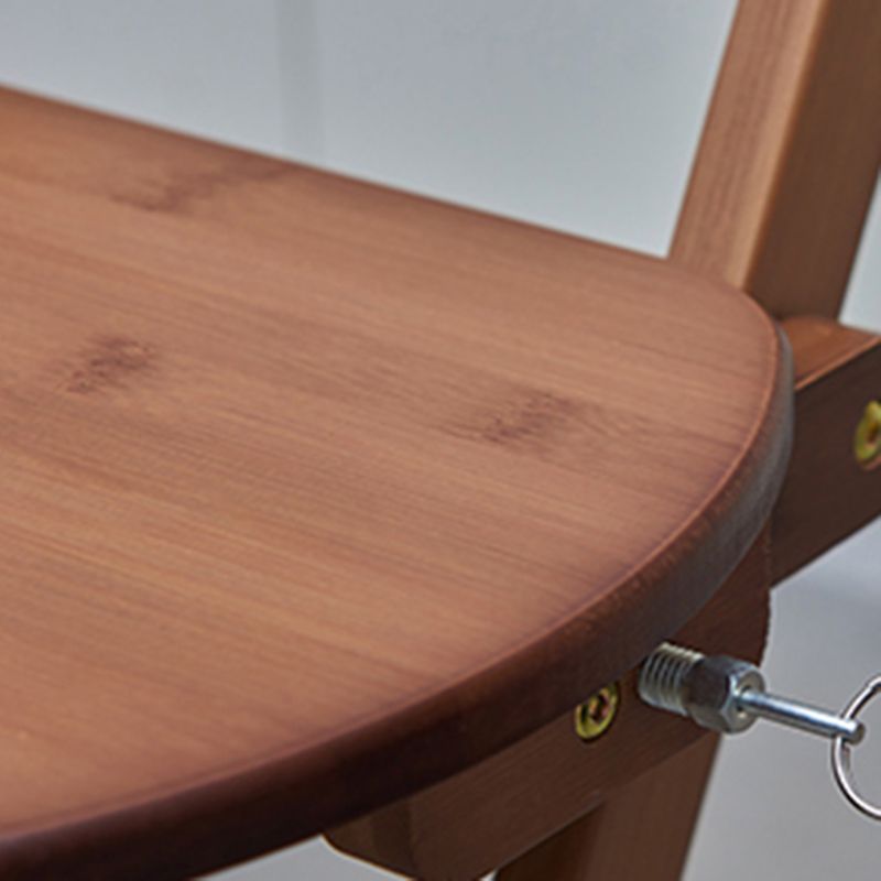 Contemporary Wooden Counter Height Stools Folding Height Bar Stool