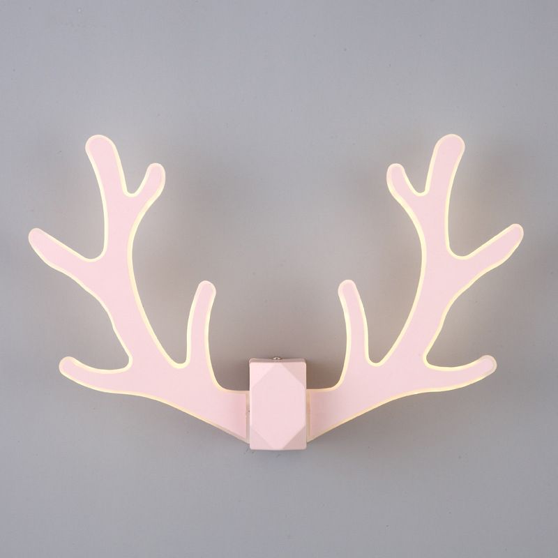 1 lumière géométrique lumineuse luminaires d'éclairage mural en métal de style moderne