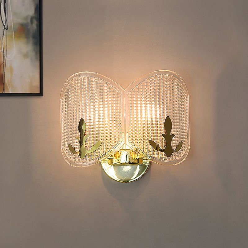 ARC GOLD OVAL SCONCE LIGHT DIMMURI