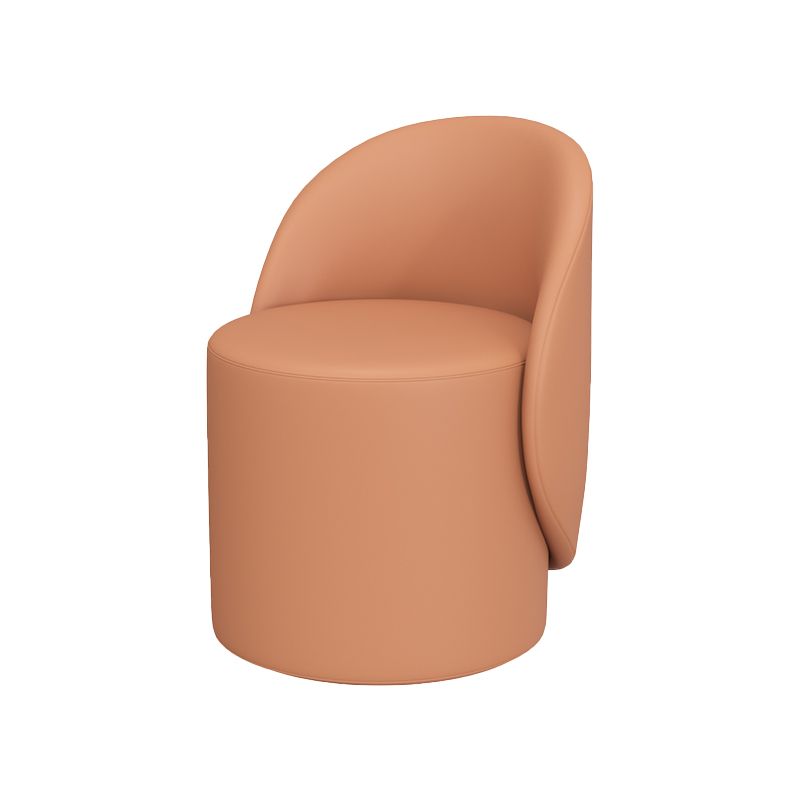 Contemporary 15.7"Wide Accent Chair Fixed Back Armless Sponge Side Chair