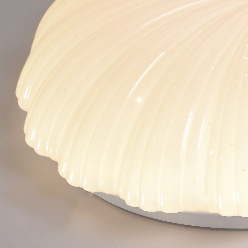 LED Ceiling Mount Light White Ceiling Light with Acrylic Shade for Living Room