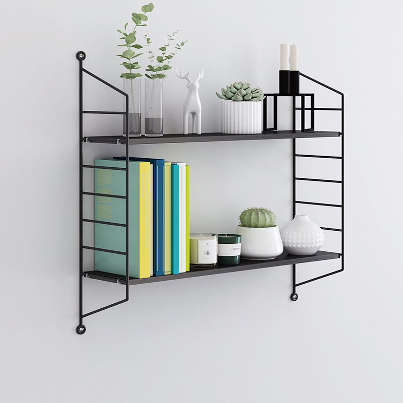 7.87"W Bookcase Contemporary Style Wall Mounted Bookshelf for Home Office