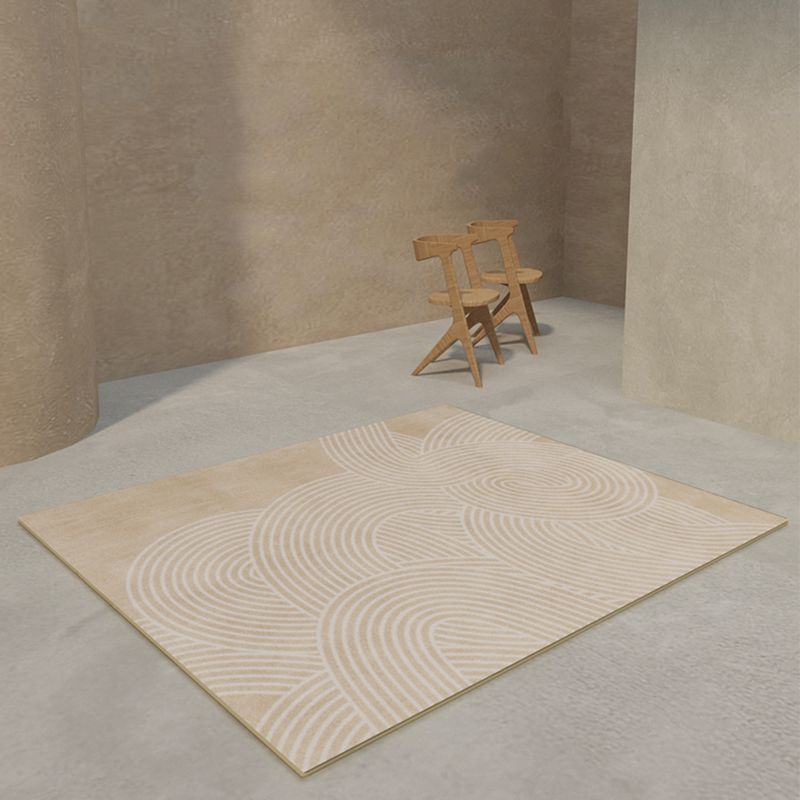 Tapis moderne de couleur unie en Polyester, Traces fleuries, tapis d'intérieur résistant aux taches pour la décoration de la maison