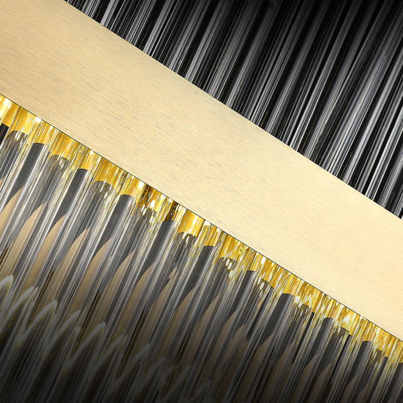 Crystal Hanging Lamp Fixture Modern Style Pendant Lamp for Living Room