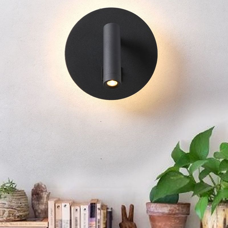 Eisenwandleuchten moderne zwei leichte Wandmontage -Leselampe für Bett