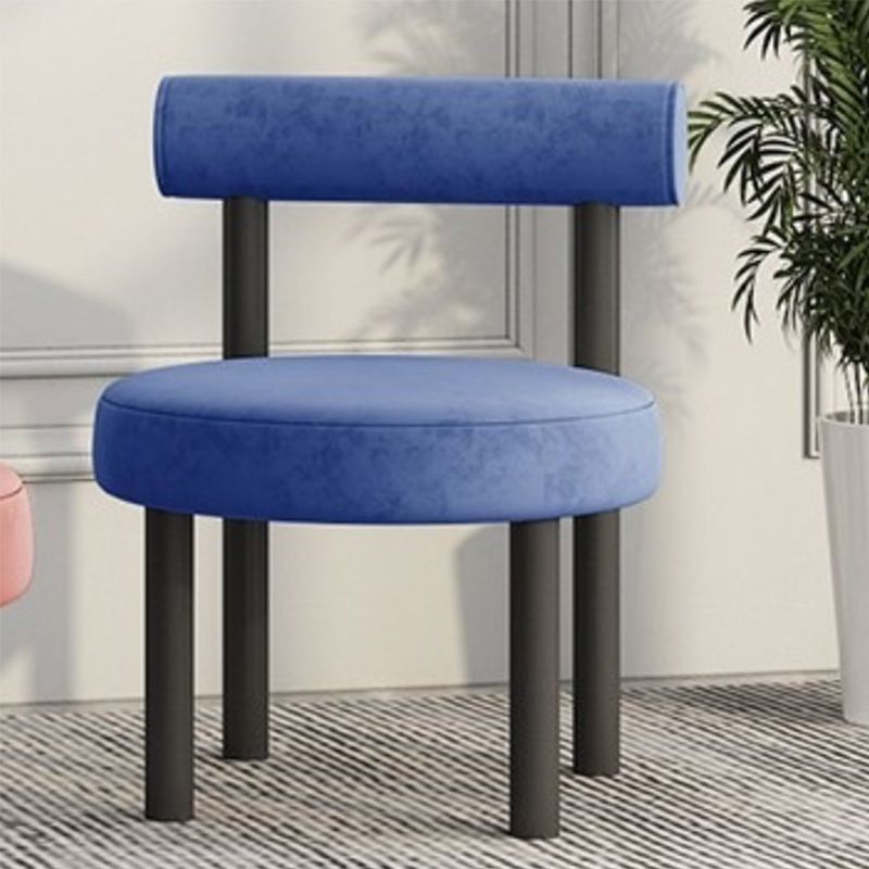 22.84" Wide Scandinavian Style Single Sofa Chair Fixed Back Accent Chair