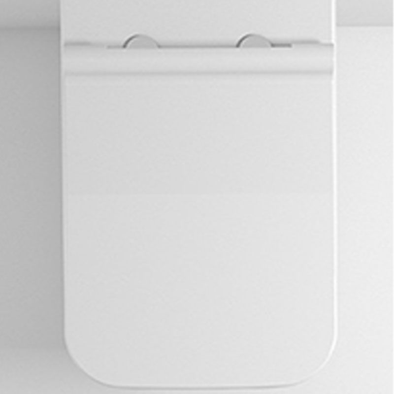 One Piece Elongated Toilet Bowl 0.8/1.58 GPF Ceramics Flush Toilet for Bathroom