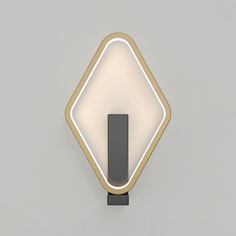 Geometrieform Wandmontage Lichter moderne Metallwandleuchten im Stil von Metall