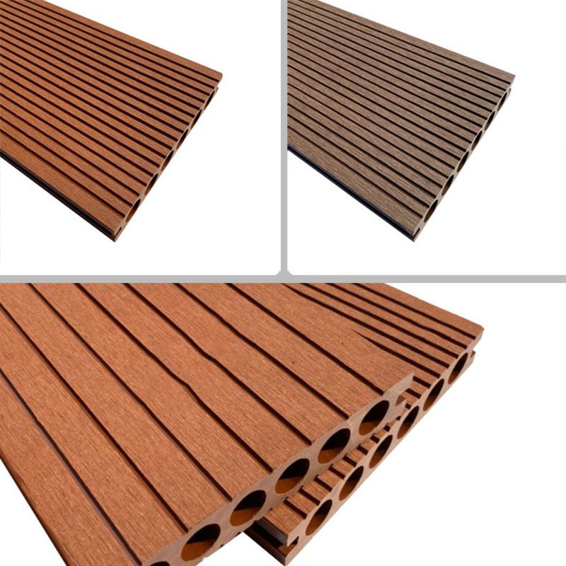 Polypropylene Patio Flooring Tiles Embossed  Nailed Tile Set