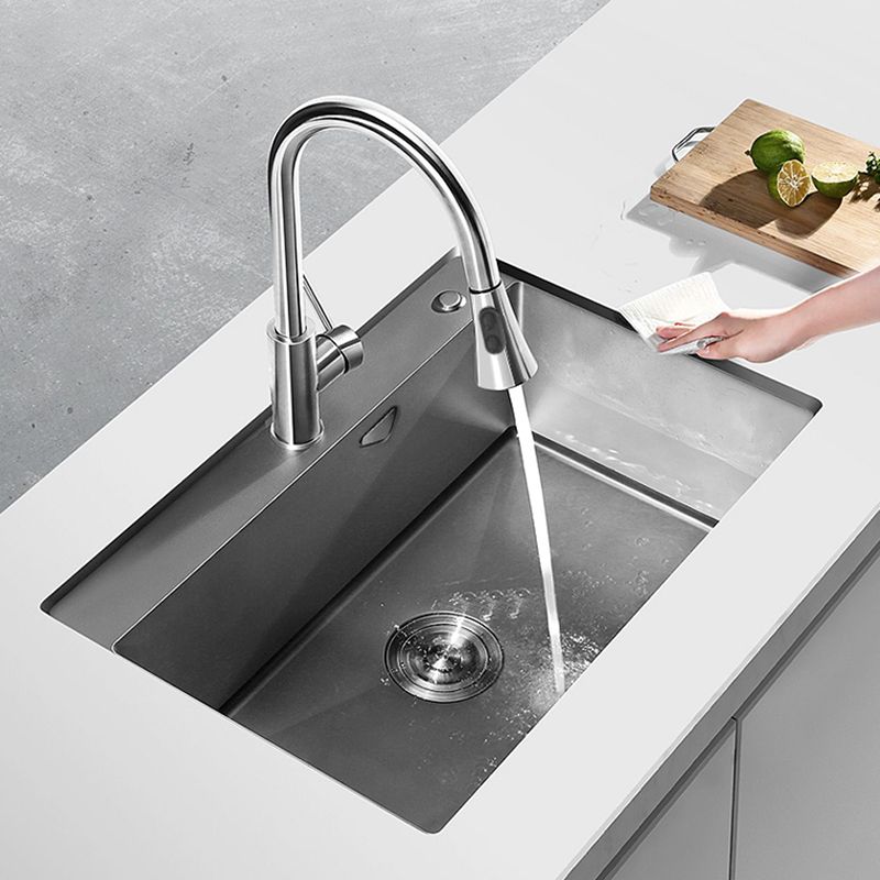 Soundproof Drop-In Kitchen Sink Diversion Design Kitchen Sink with Faucet