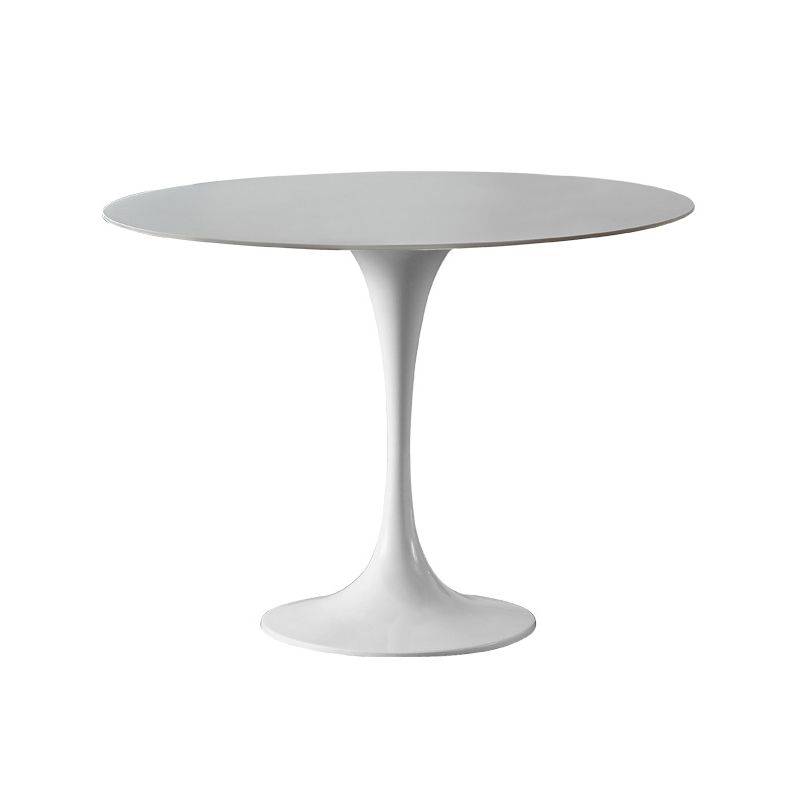 Modern Tulip Pedestal White Dining Table Stone Table for Kitchen