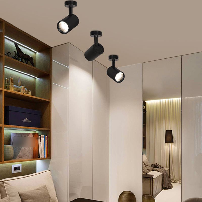 Modern Simple Style Mini Surface Mounted Ceiling Lamp Living Room Bedroom LED Spot Panel Light