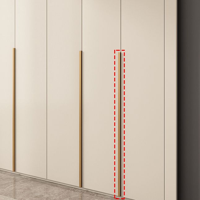 Wooden Wardrobe Armoire with Shelves Modern Wardrobe Cabinet