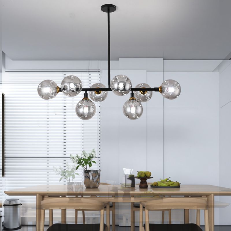 Modern Glass Pendant Lighting Nordic Island Light for Dining Room