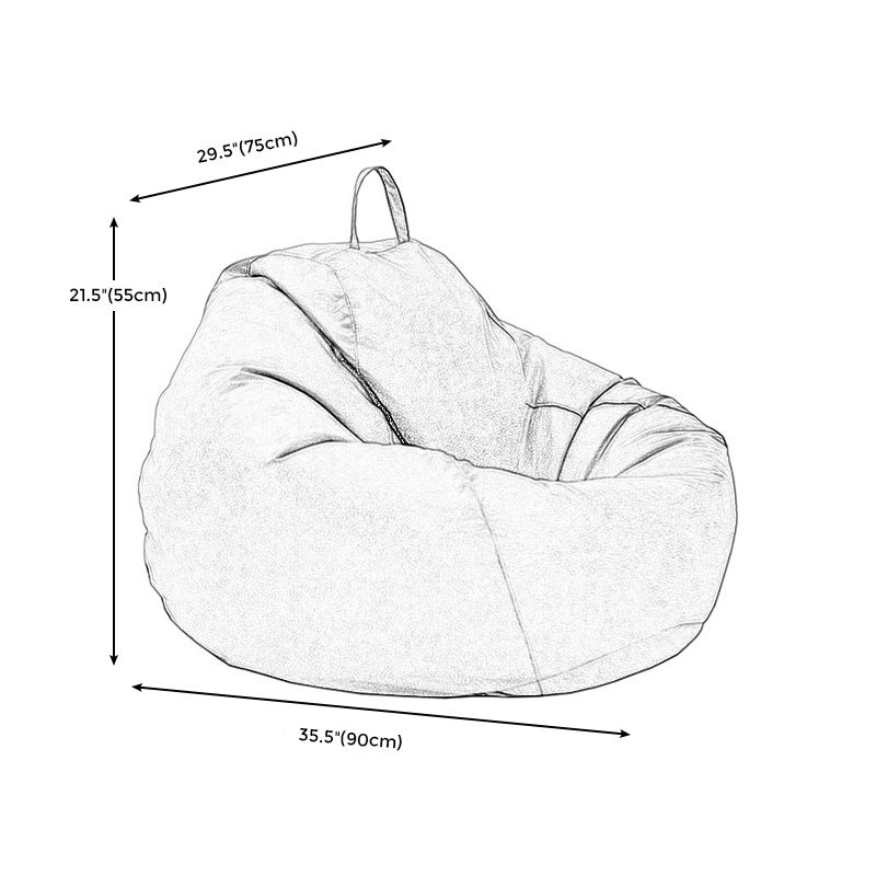 Casual Accent Chair Faux Leather Waterproof Lounge Sofa Chair in Beige/ Brwon/ Gray/ Red