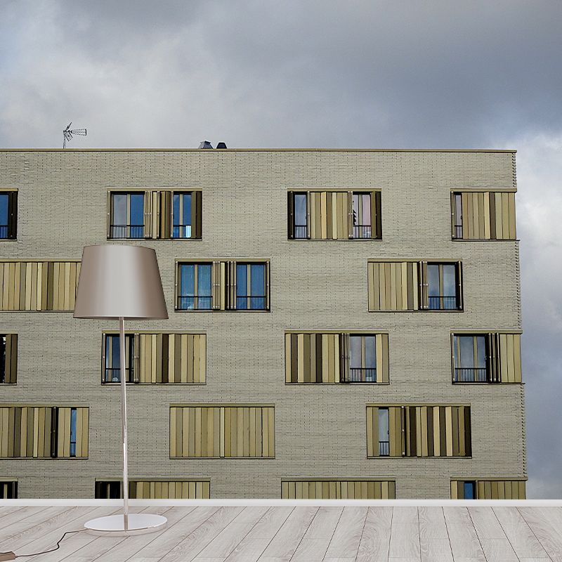 Modern Building Wall Covering for Home Decor Customized Mural Wallpaper