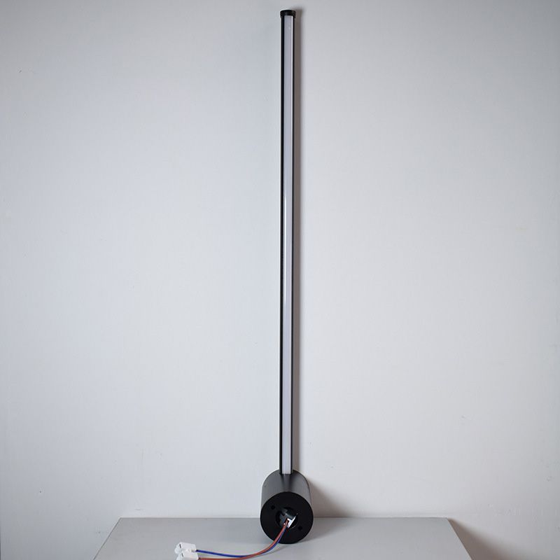 Metallstange Wandmontageleuchte moderne RGB -Leuchtenleuchte in Schwarz