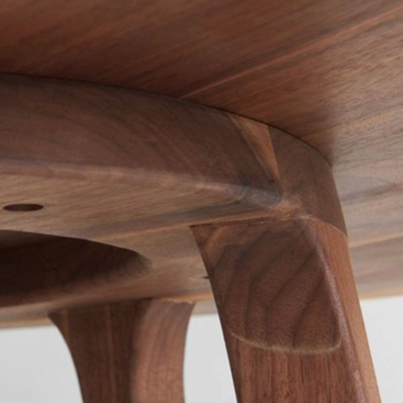 Dining Room Dinner Kitchen Table Solid Wood Round Dining Table