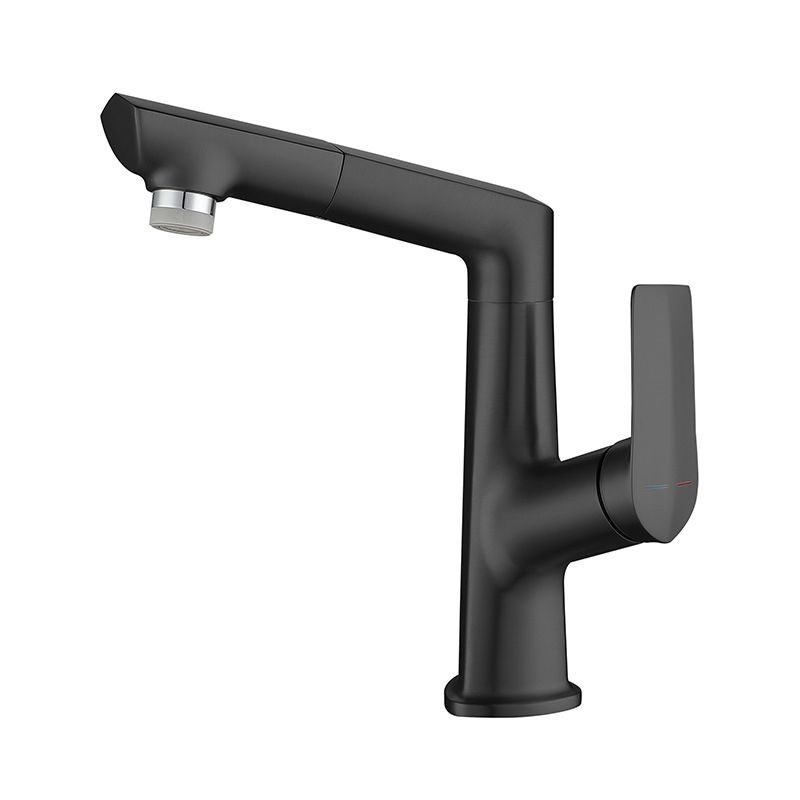 Centerset Lavatory Faucet Glam Style Faucet with Single Lever Handle