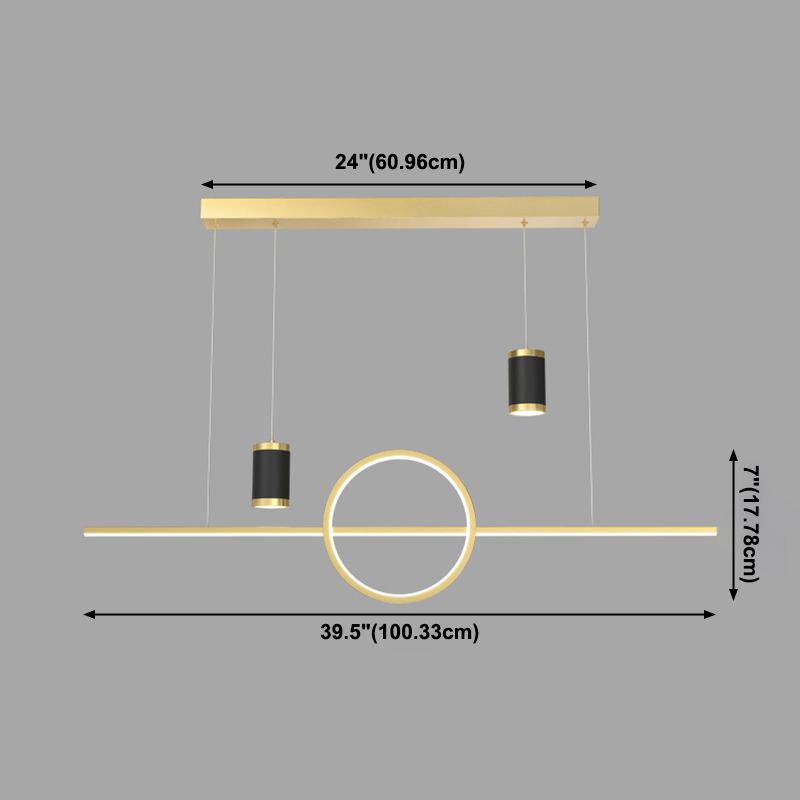 Contemporary Kitchen Pendant Lights Linear Chandelier Island Light Fixtures