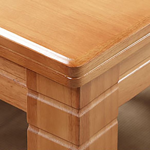 Traditional Wooden Dining Room Set with Rectangle Top and 4 Legs Base Dining Furniture