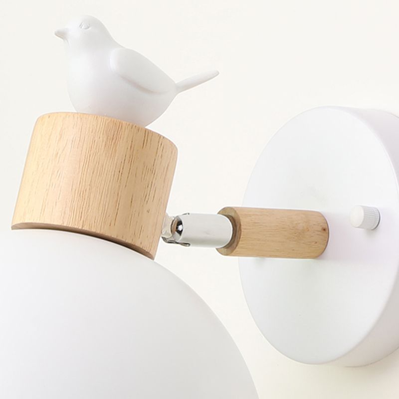 1-licht wandkandelaar Moderne macaron-stijl metalen wandverlichting voor eetkamer