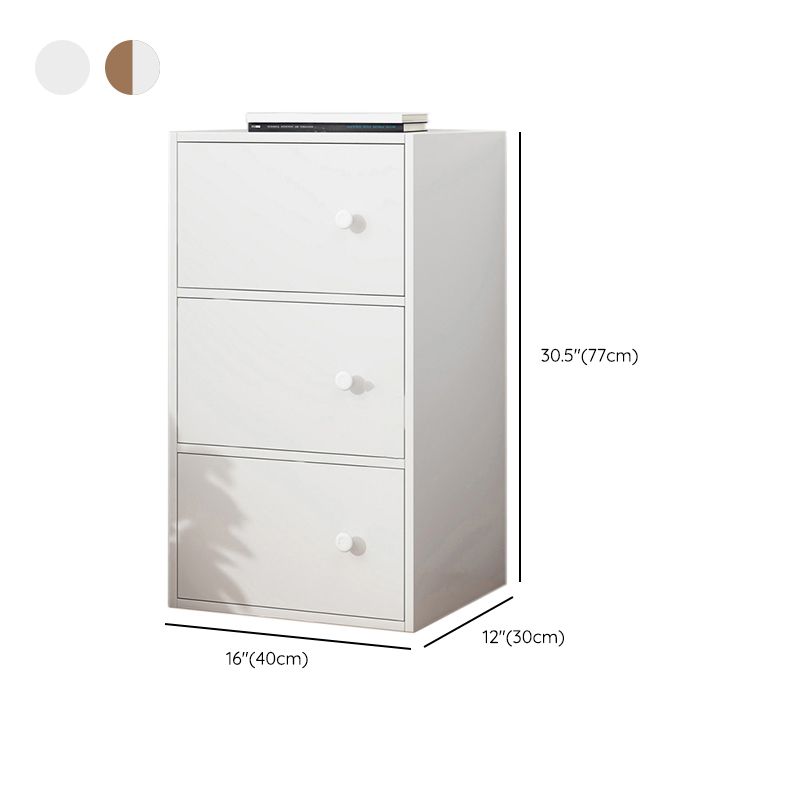 Contemporary Manufactured Wood Accent Cabinet Rectangle Knobs Accent Cabinet