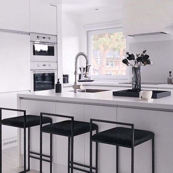 Low Back Upholstered Counter Stool Industrial Armless Bar Chair with Footrest