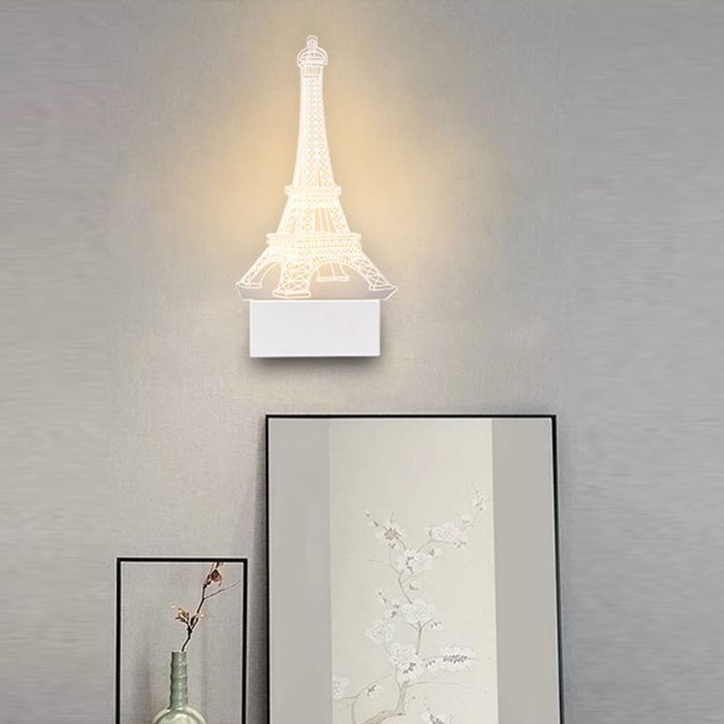 Creative Acrylic Wall Light Modern LED Wall Light Fixture for Bedroom
