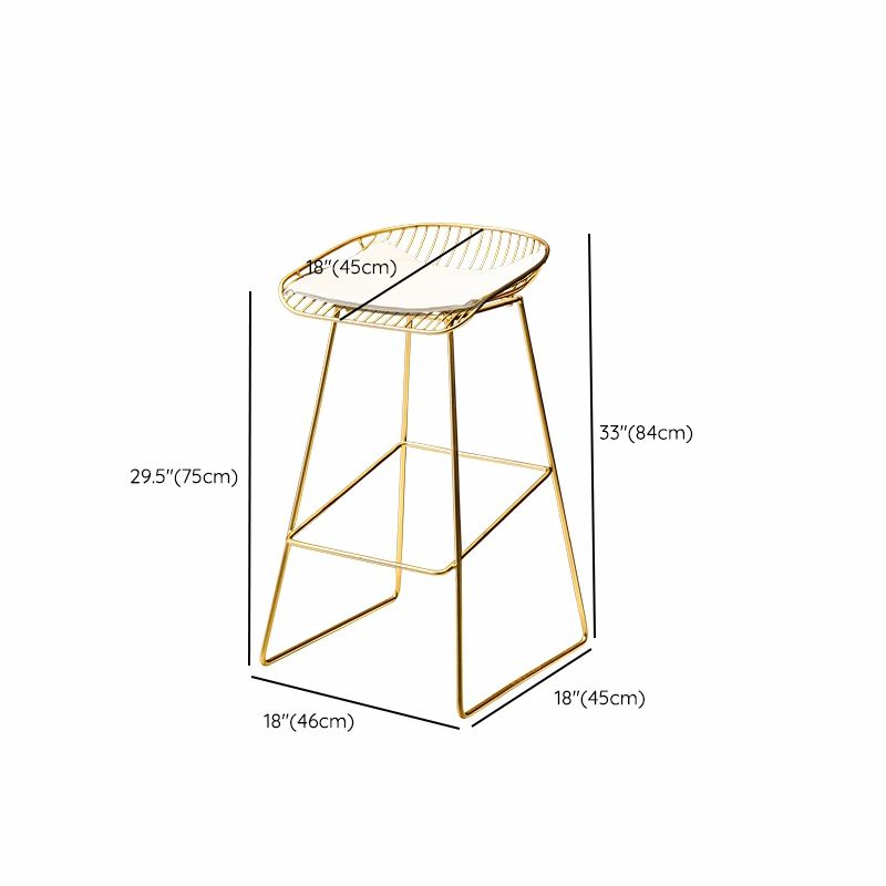 Glam Rectangular Pub Table Set 1/4 Pieces Bar Stool and Table Set